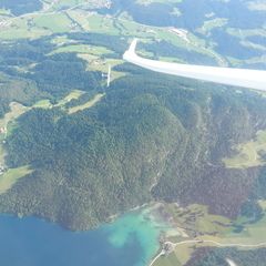 Flugwegposition um 15:23:17: Aufgenommen in der Nähe von Gemeinde Scheffau am Wilden Kaiser, Österreich in 2342 Meter